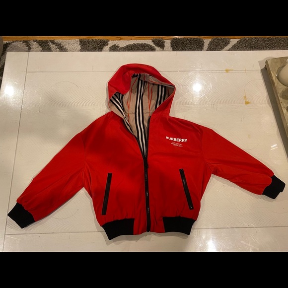 Boys Burberry Reversible Bought as a Size of a 4T
